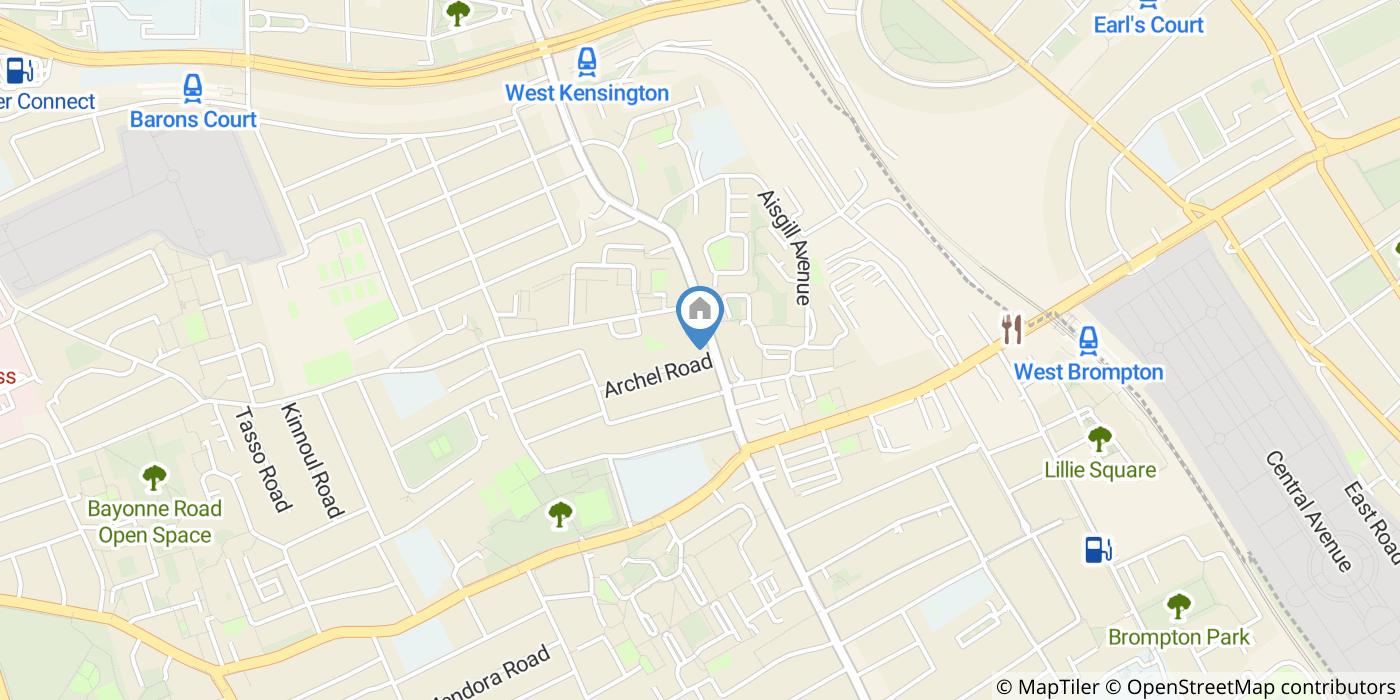1 Bed Flat, North End Road, W14
