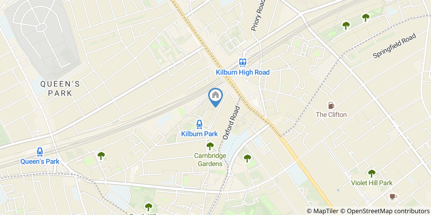 2 Bed Flat, Cambridge Avenue, NW6