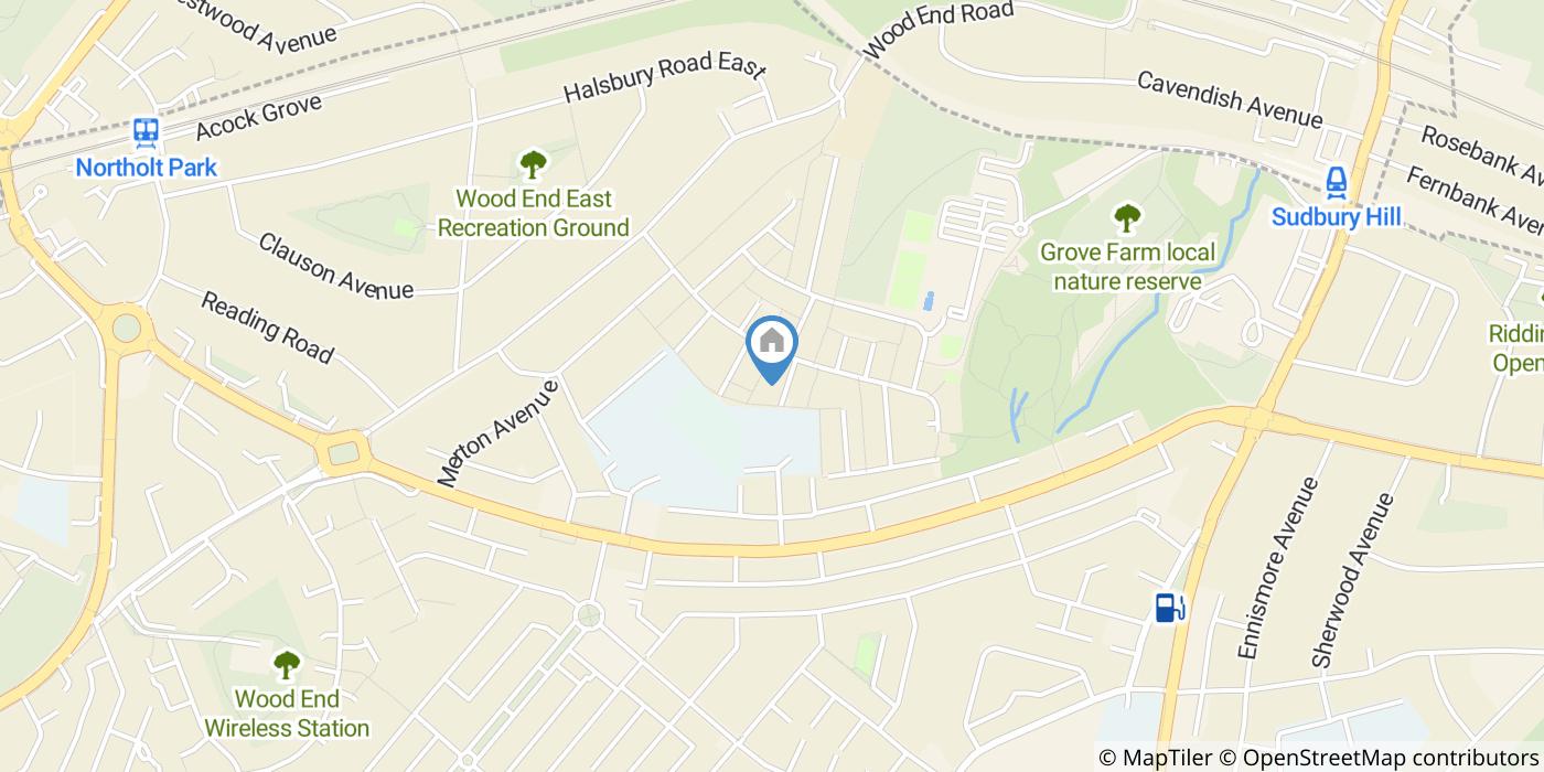 Studio Flat, Larwood Close, UB6