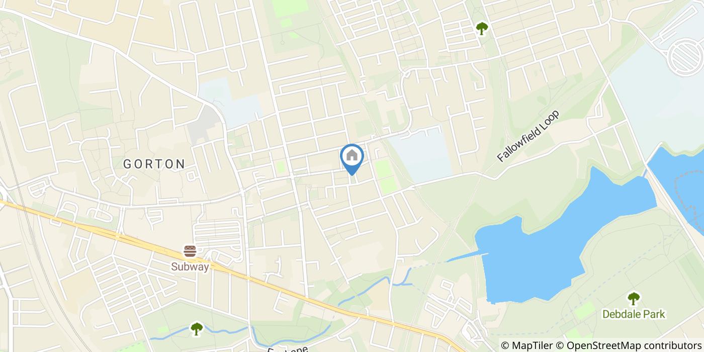 Room in a Shared House, Cross Lane, M18