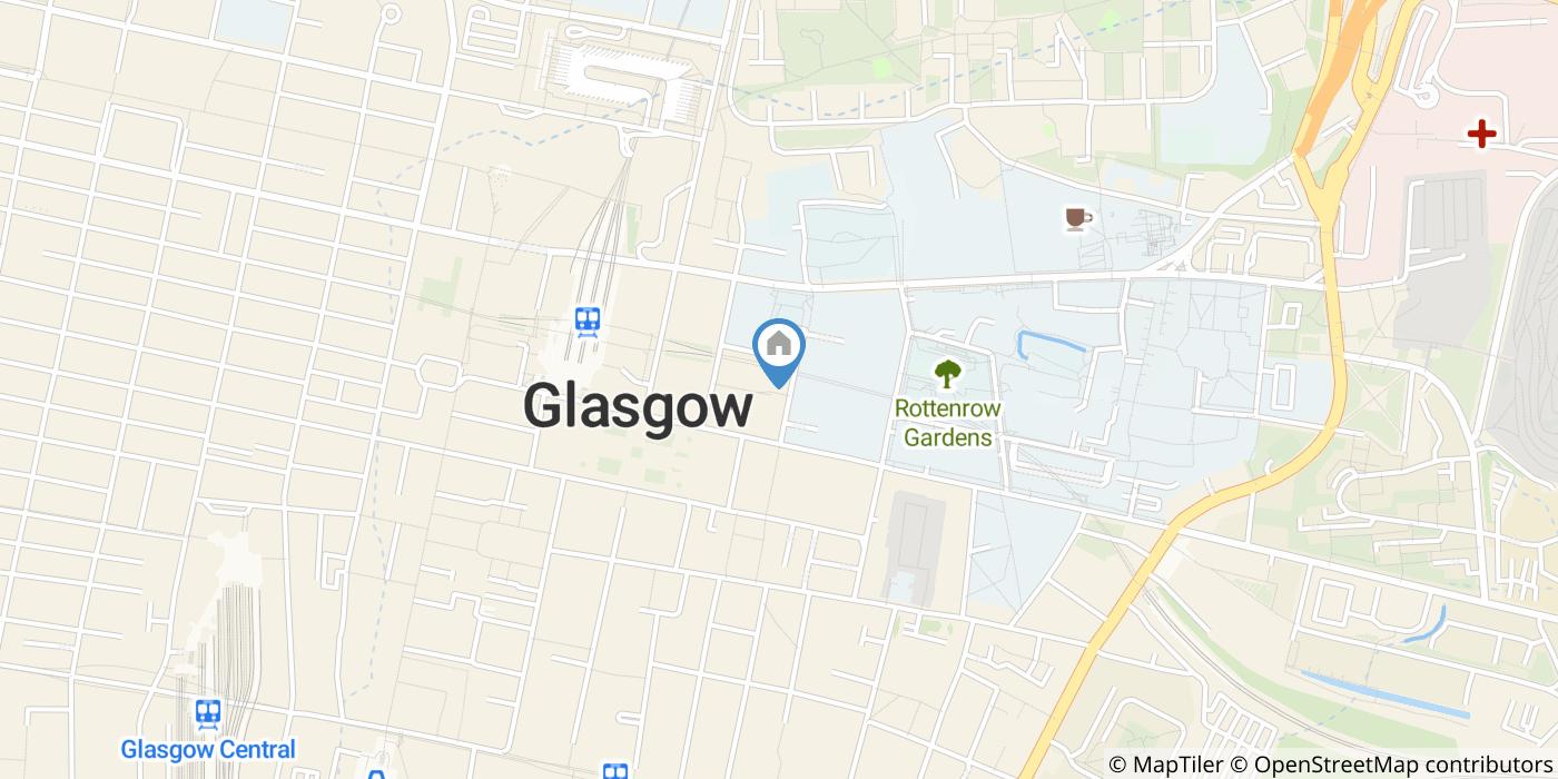 Studio Flat, John Street, G1