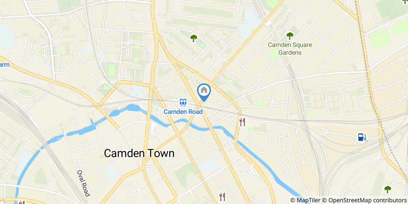 1 Bed Flat, Camden Road, NW1