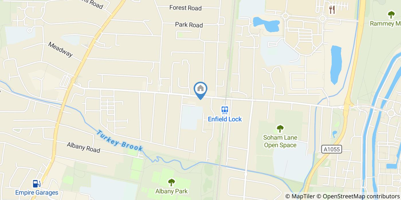 Studio Flat, Ordnance Road, EN3