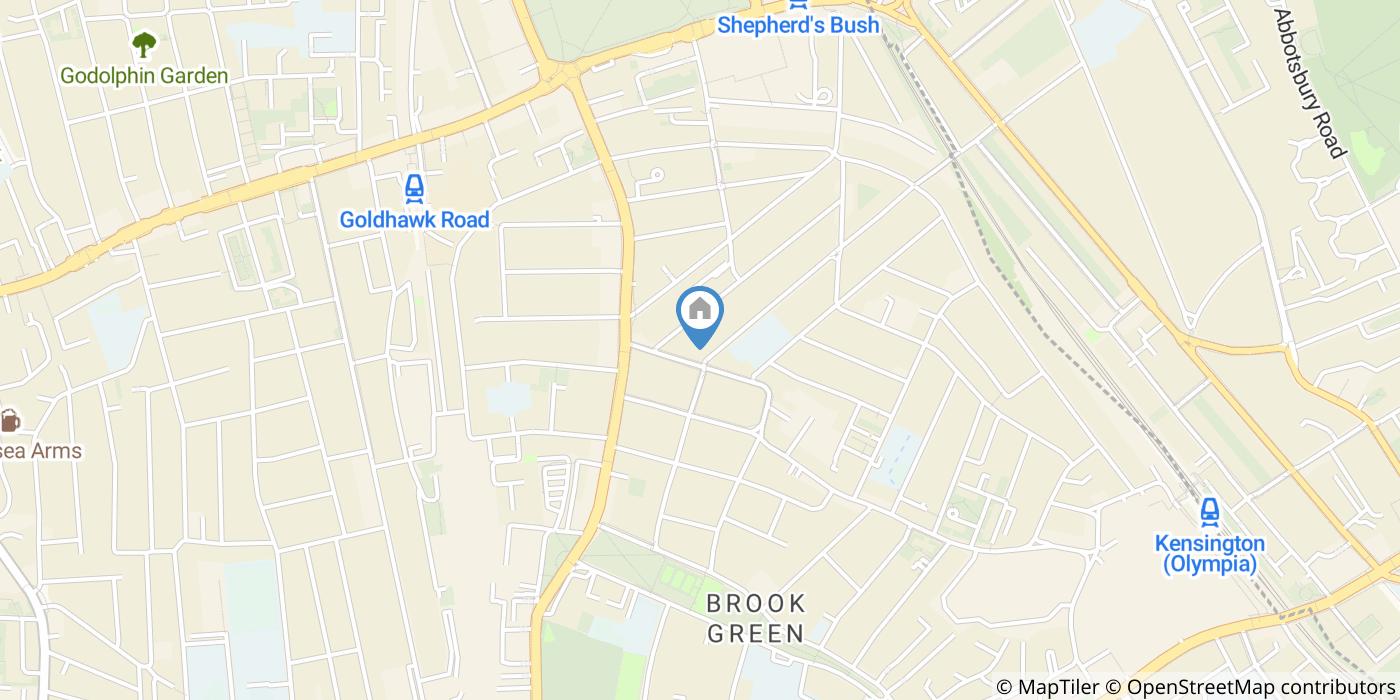 2 Bed Flat, Gordon Mansions, W14