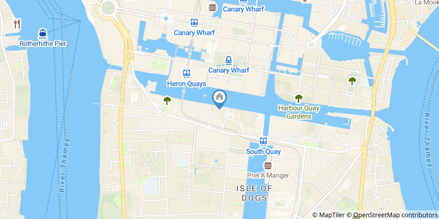 1 Bed Flat, South Quay Square, E14