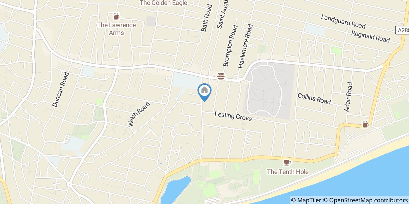 1 Bed Flat, Festing Grove, PO4