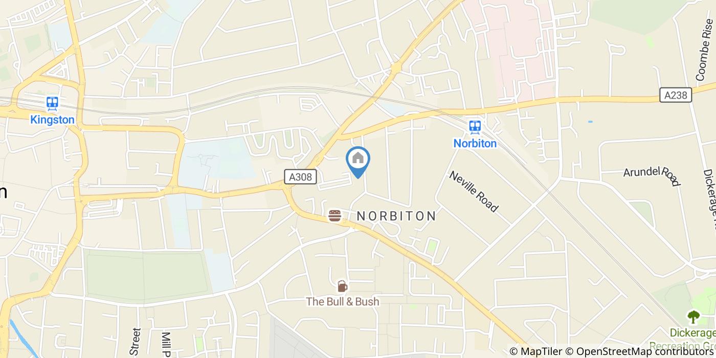 Room in a Shared Flat, Chatham Road, KT1