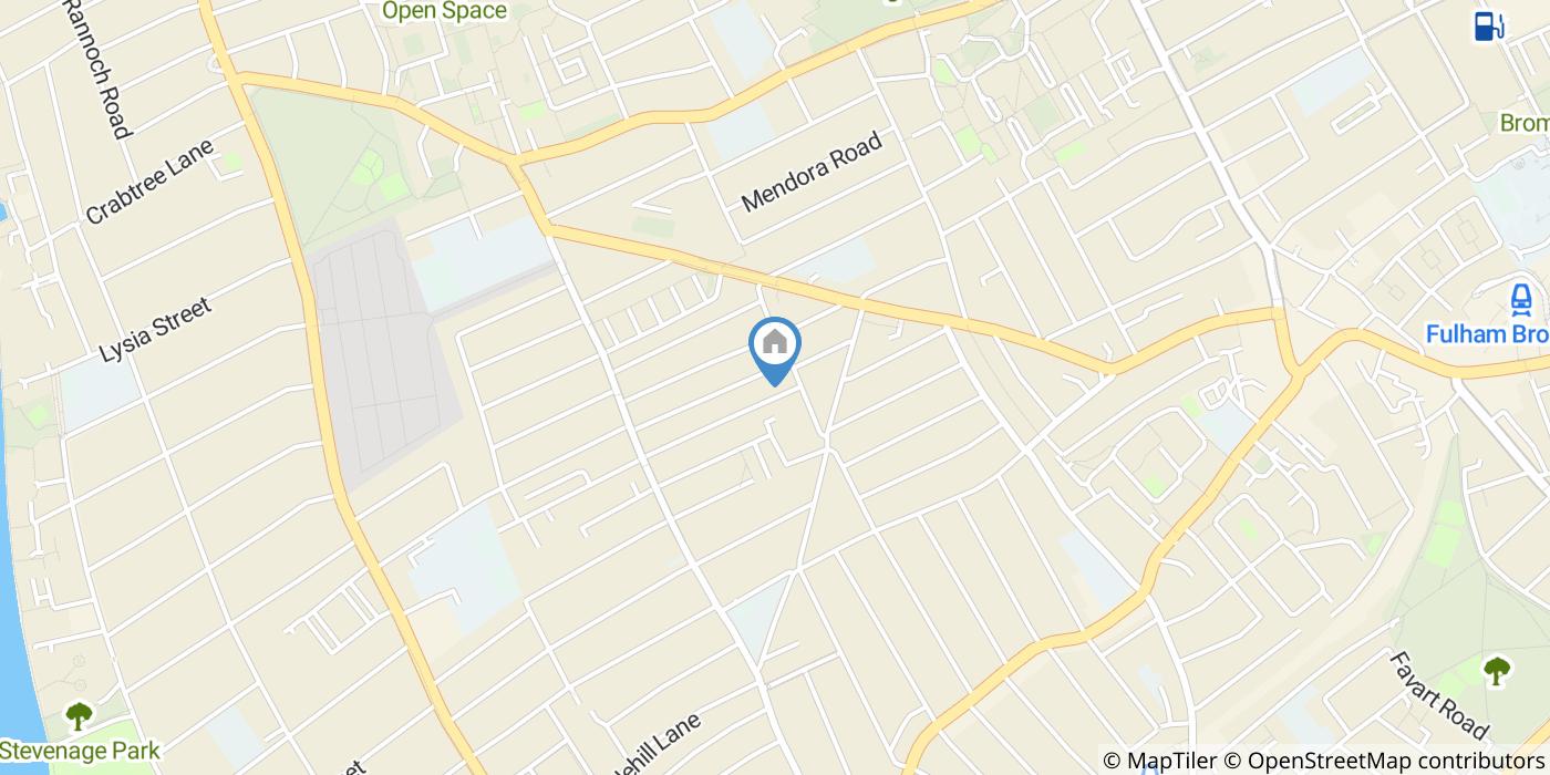 Room in a Shared Flat, St Olaf's Road, SW6