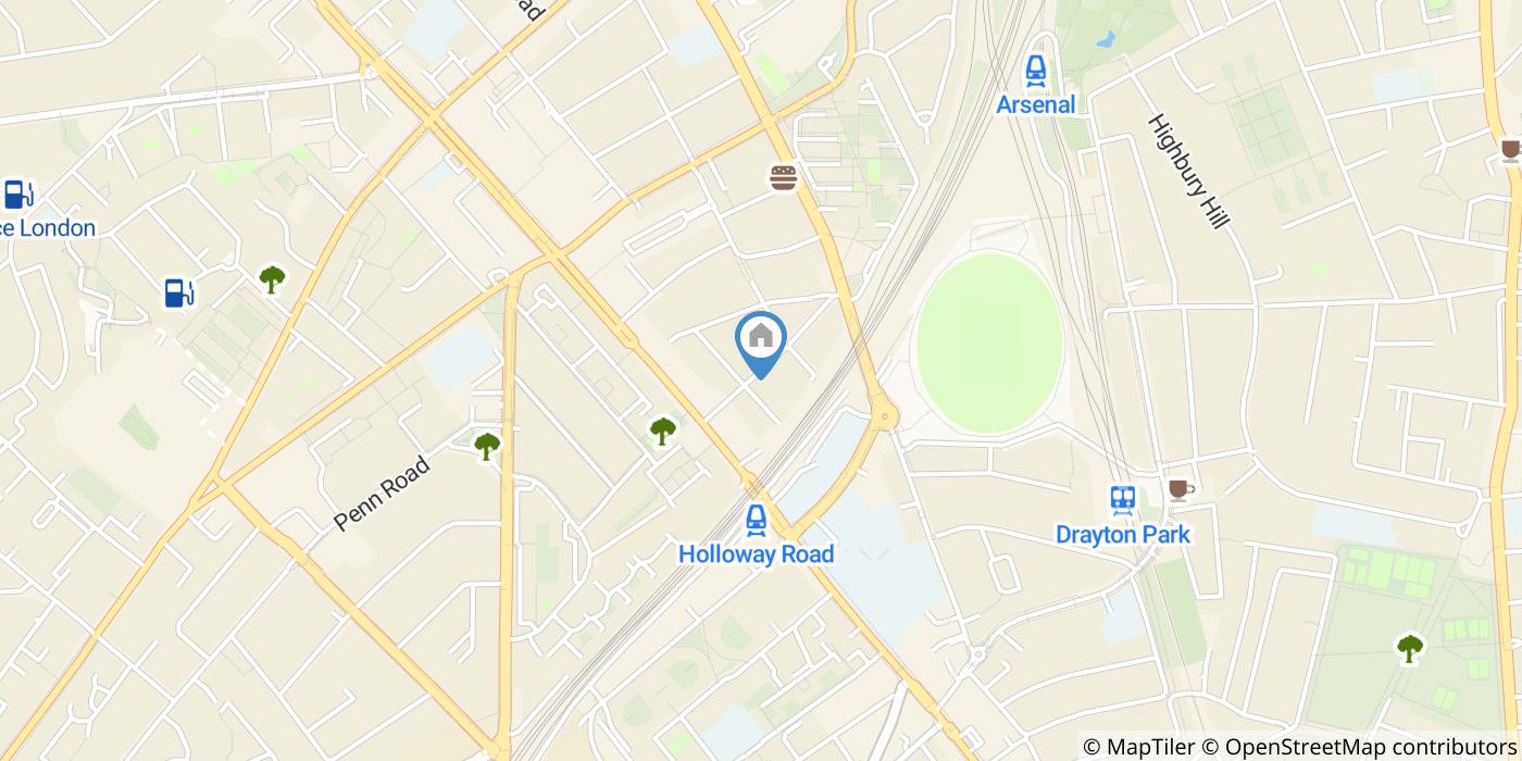 2 Bed Flat, Jackson Road, N7