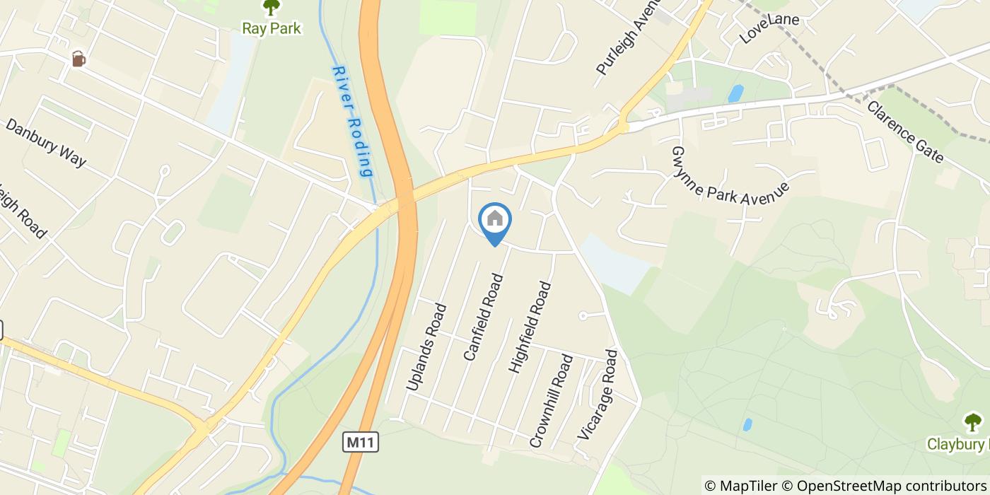 1 Bed Flat, Gaynes Hill Road, IG8