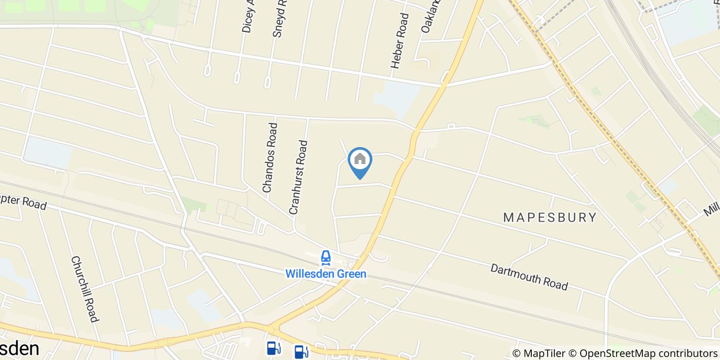 1 Bed Flat, Stanley Gardens, NW2