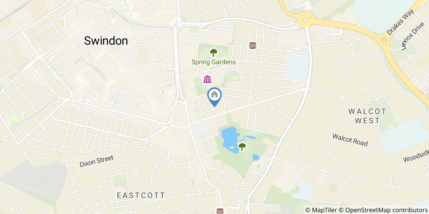 1 Bed Maisonette, Lincoln House, SN1