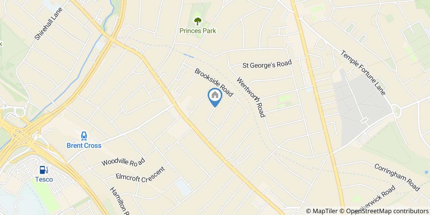 4 Bed Semi-Detached House, Garrick Avenue, NW11