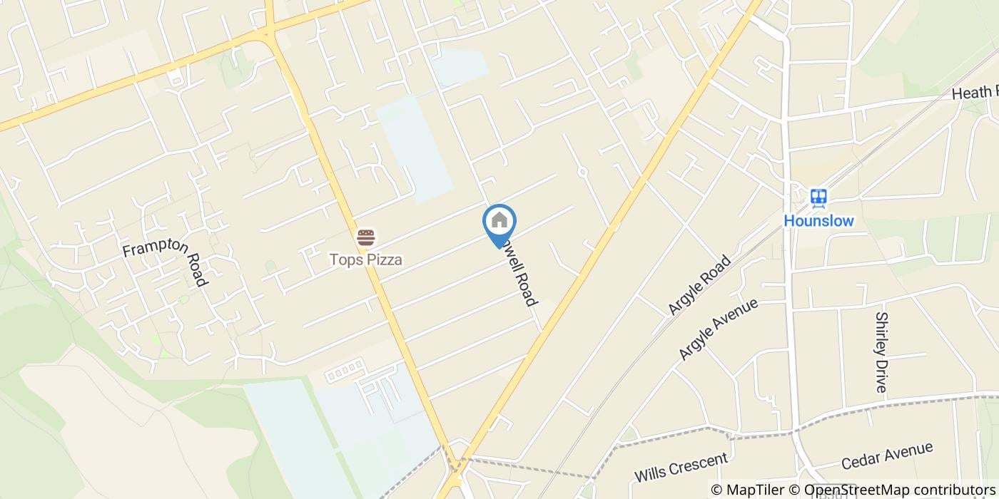Studio Flat, Hounslow, TW3