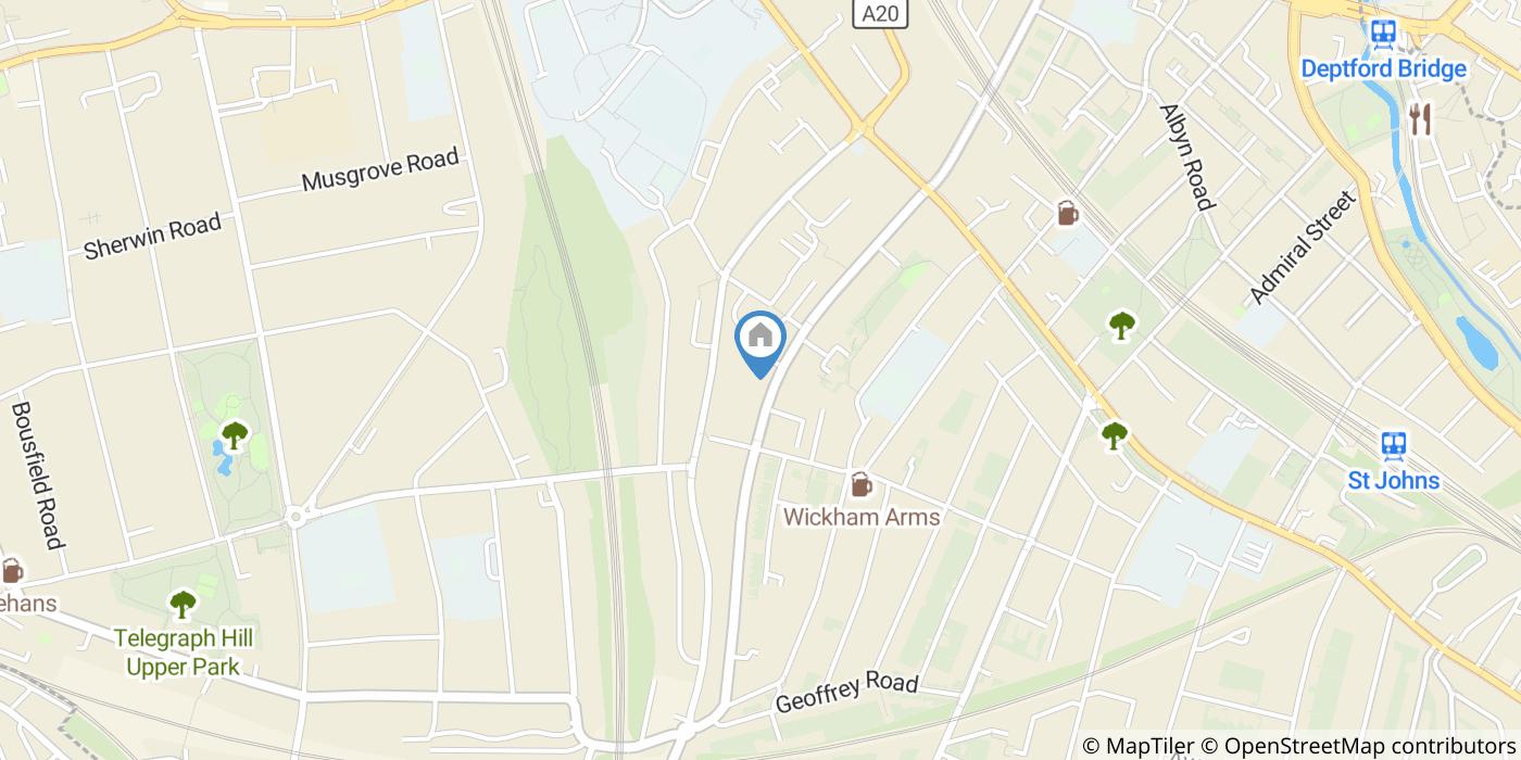2 Bed Flat, Laburnum House, SE4