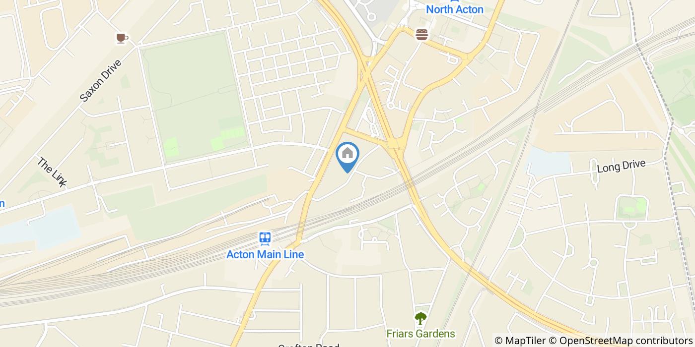 Studio Flat, Minster House, W3