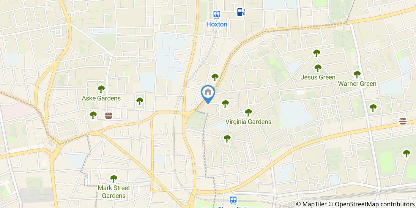 1 Bed Penthouse, Giles Court, E2