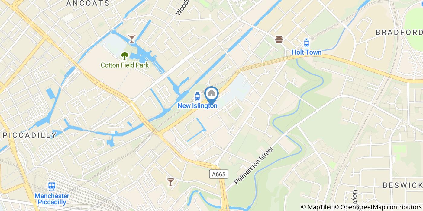 2 Bed Flat, Malta St, M4
