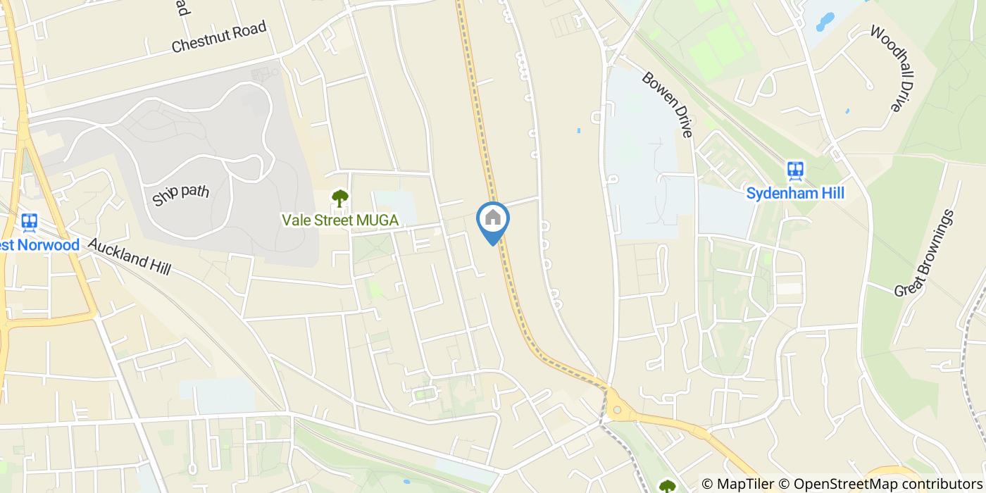 Studio Flat, South Croxted Road, SE21