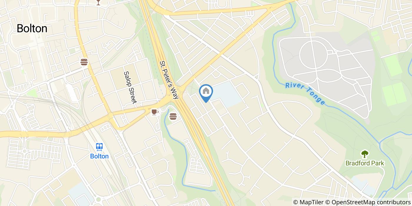 Studio Flat, Bromwich St, BL2