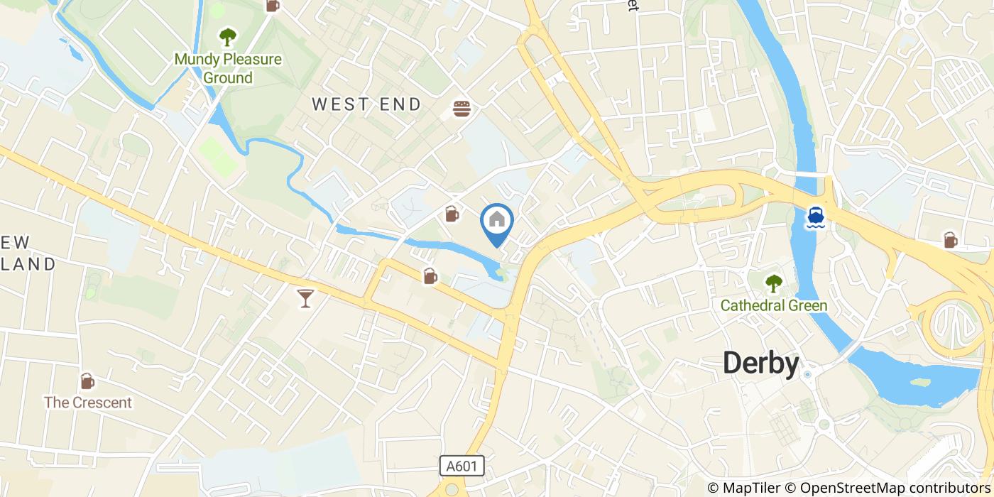 2 Bed Flat, The Millhouse, DE1