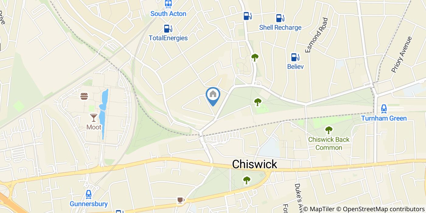 Studio Flat, Ravenscroft Road, W4