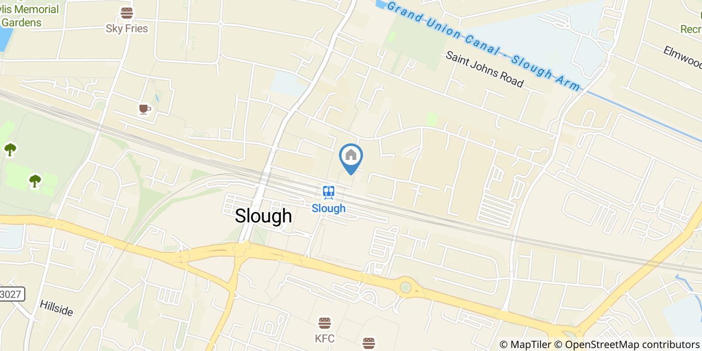 2 Bed Flat, Railway Terrace, SL2