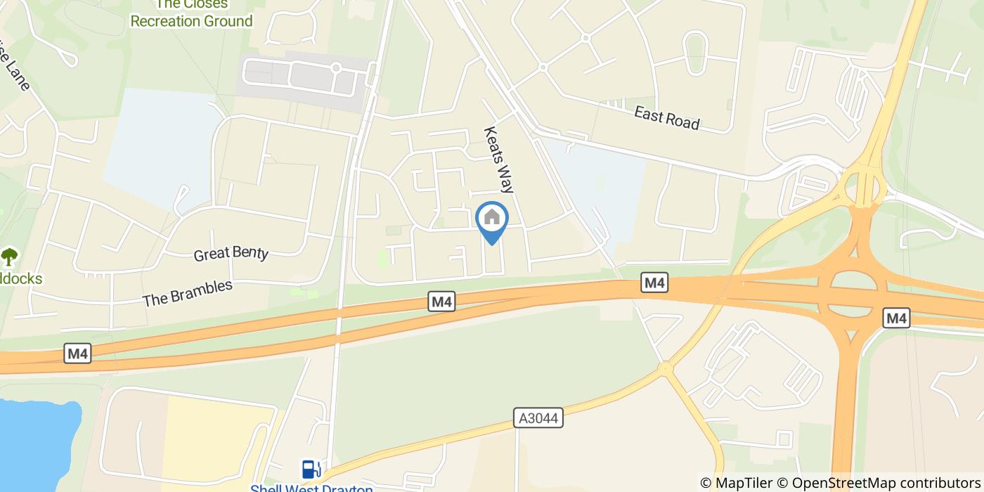 Room in a Shared House, Wordsworth Way, UB7