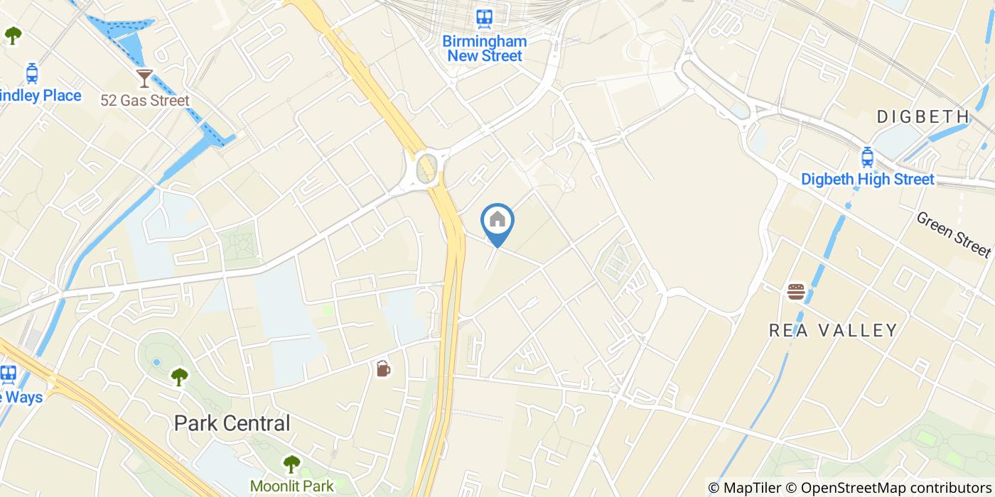 1 Bed Flat, Essex St, B5