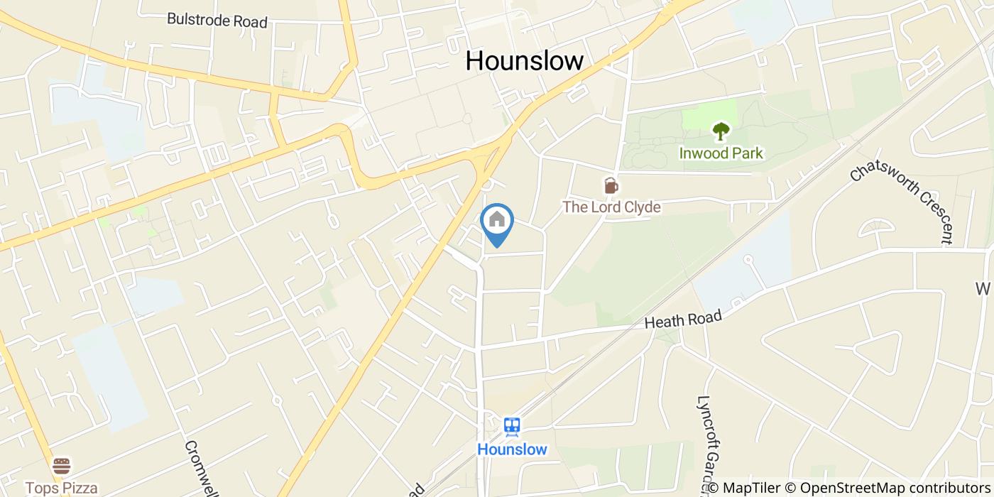 Room in a Shared House, Pownall Road, TW3