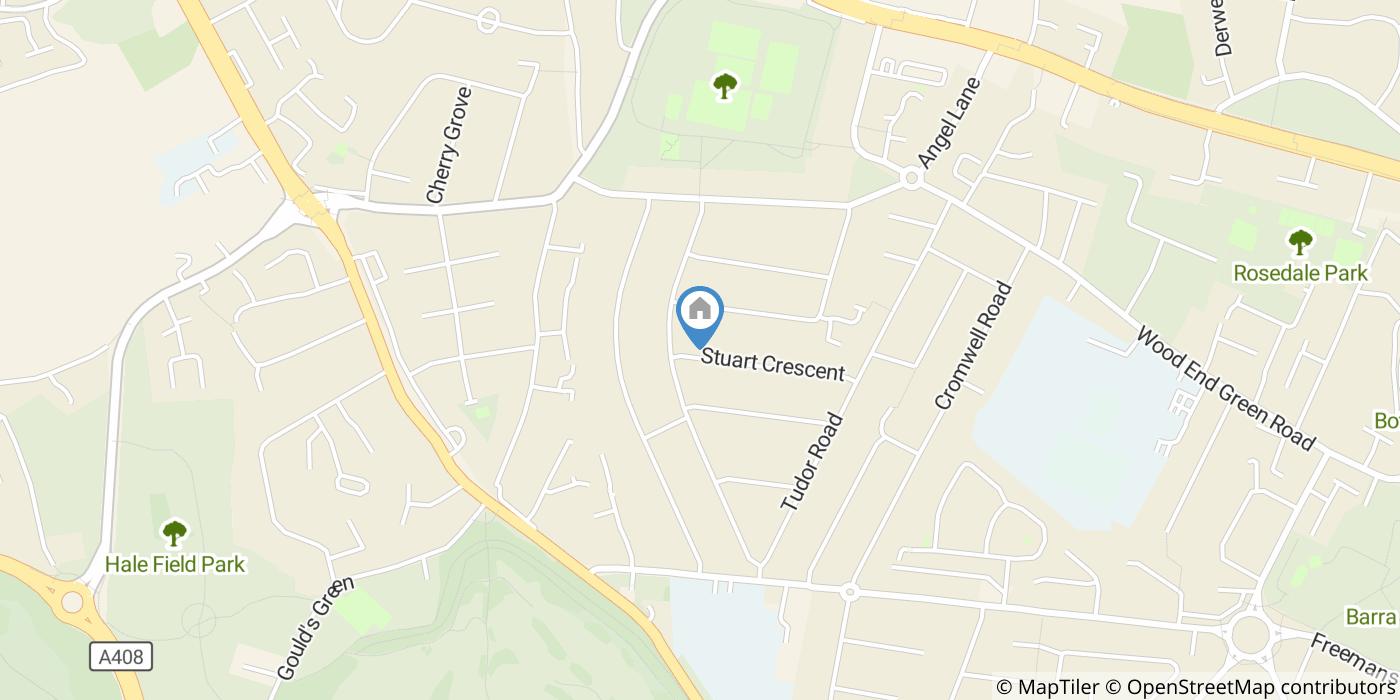 4 Bed Semi-Detached House, Stuart Crescent, UB3