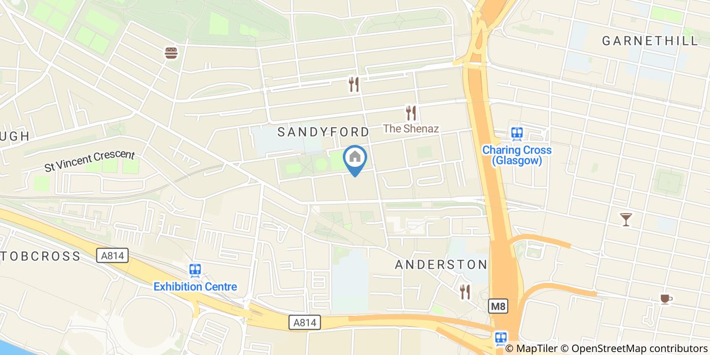 2 Bed Flat, Dover Street, G3