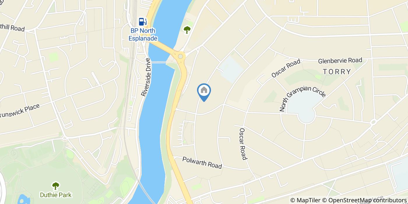1 Bed Flat, Walker Road, AB11
