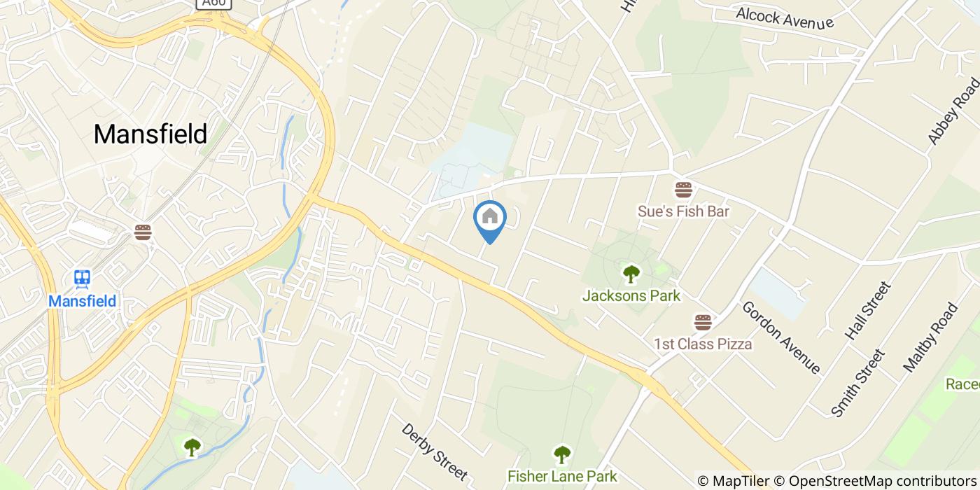 Room in a Shared House, Bowling Street, NG18