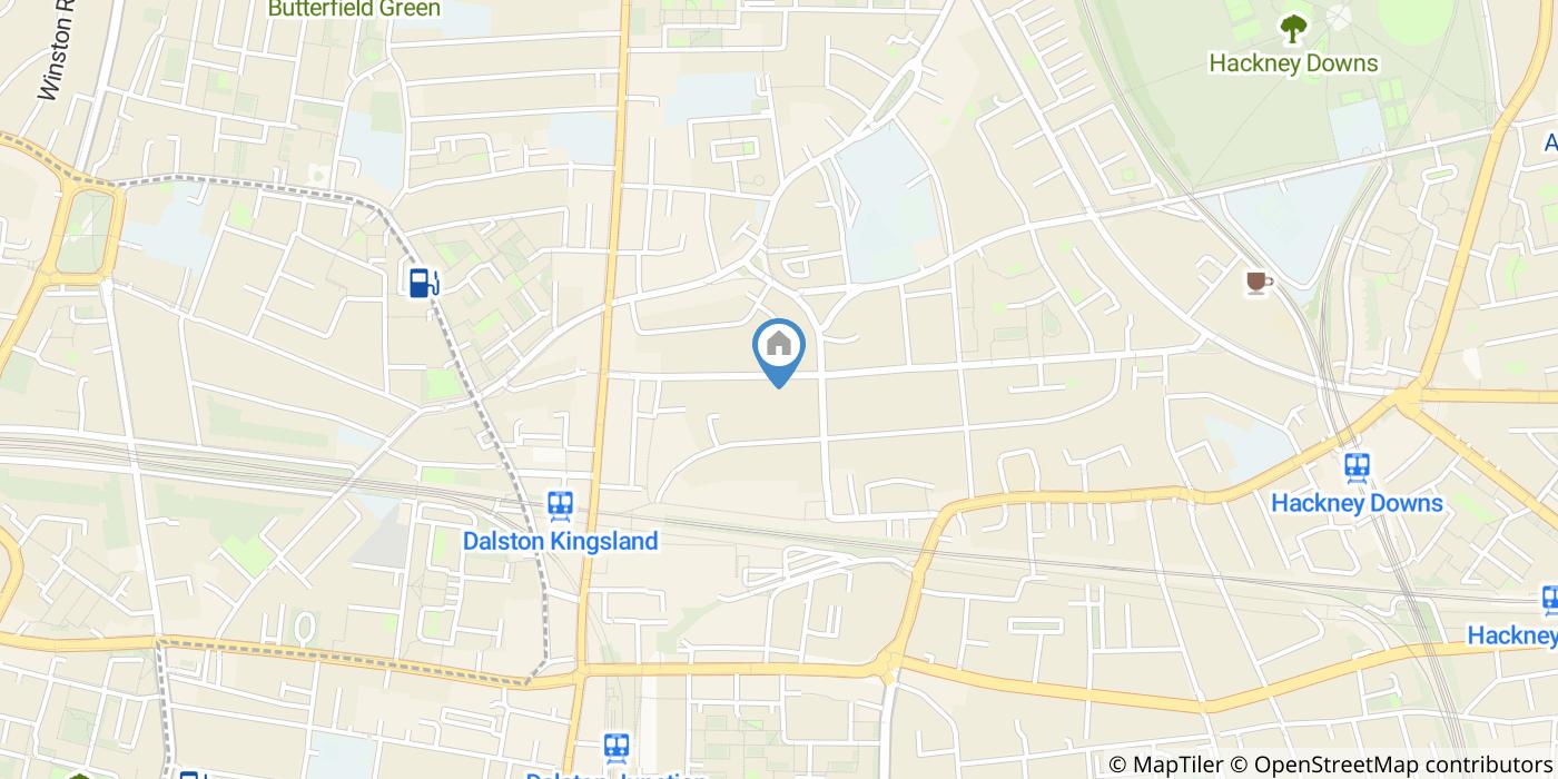 2 Bed Terraced House, Sandringham Road, E8