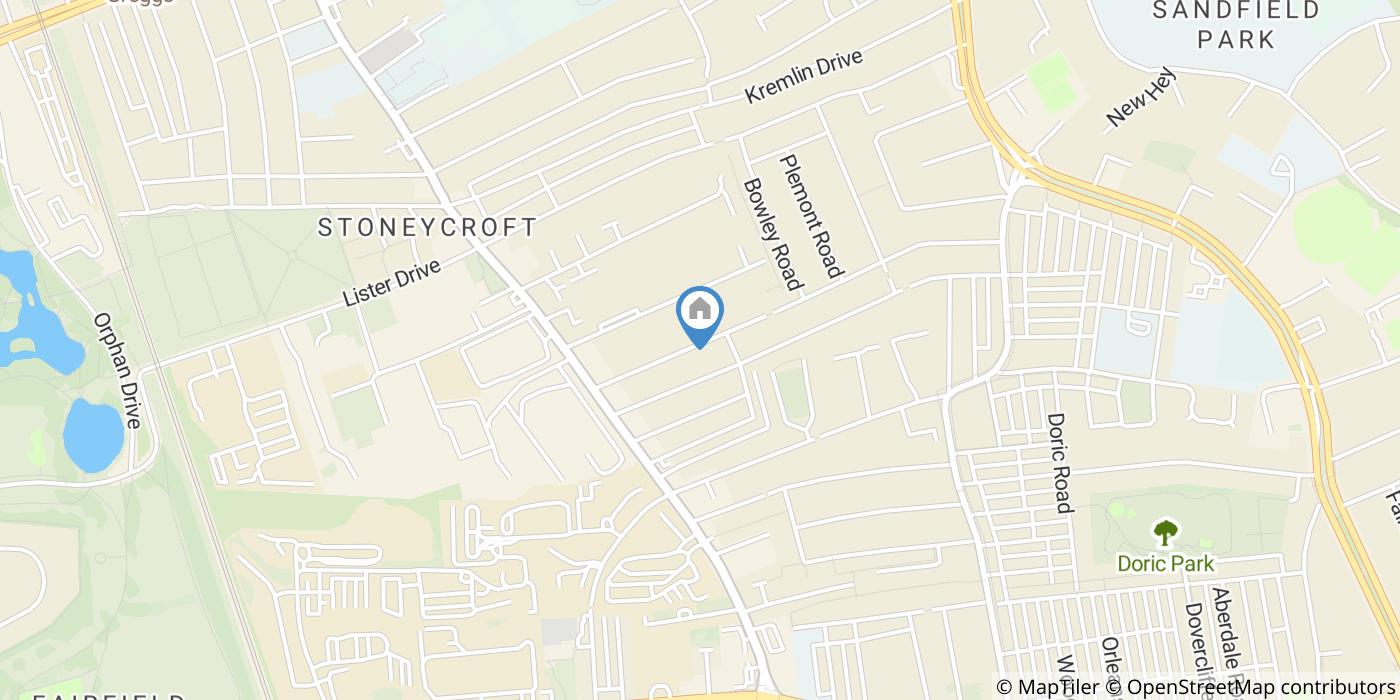 Room in a Shared House, Guernsey Road, L13