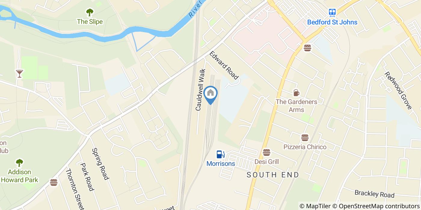 2 Bed Flat, Palgrave Road, MK42