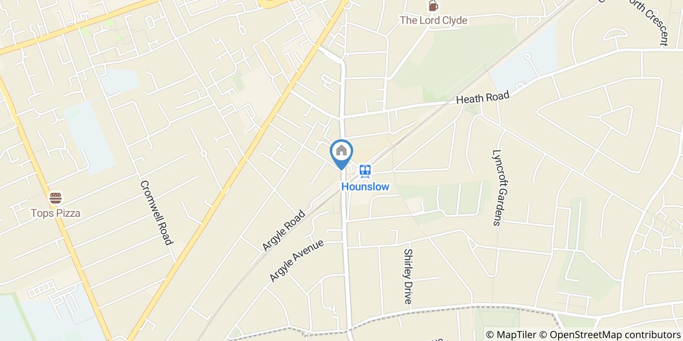 Room in a Shared House, Station Road, TW3