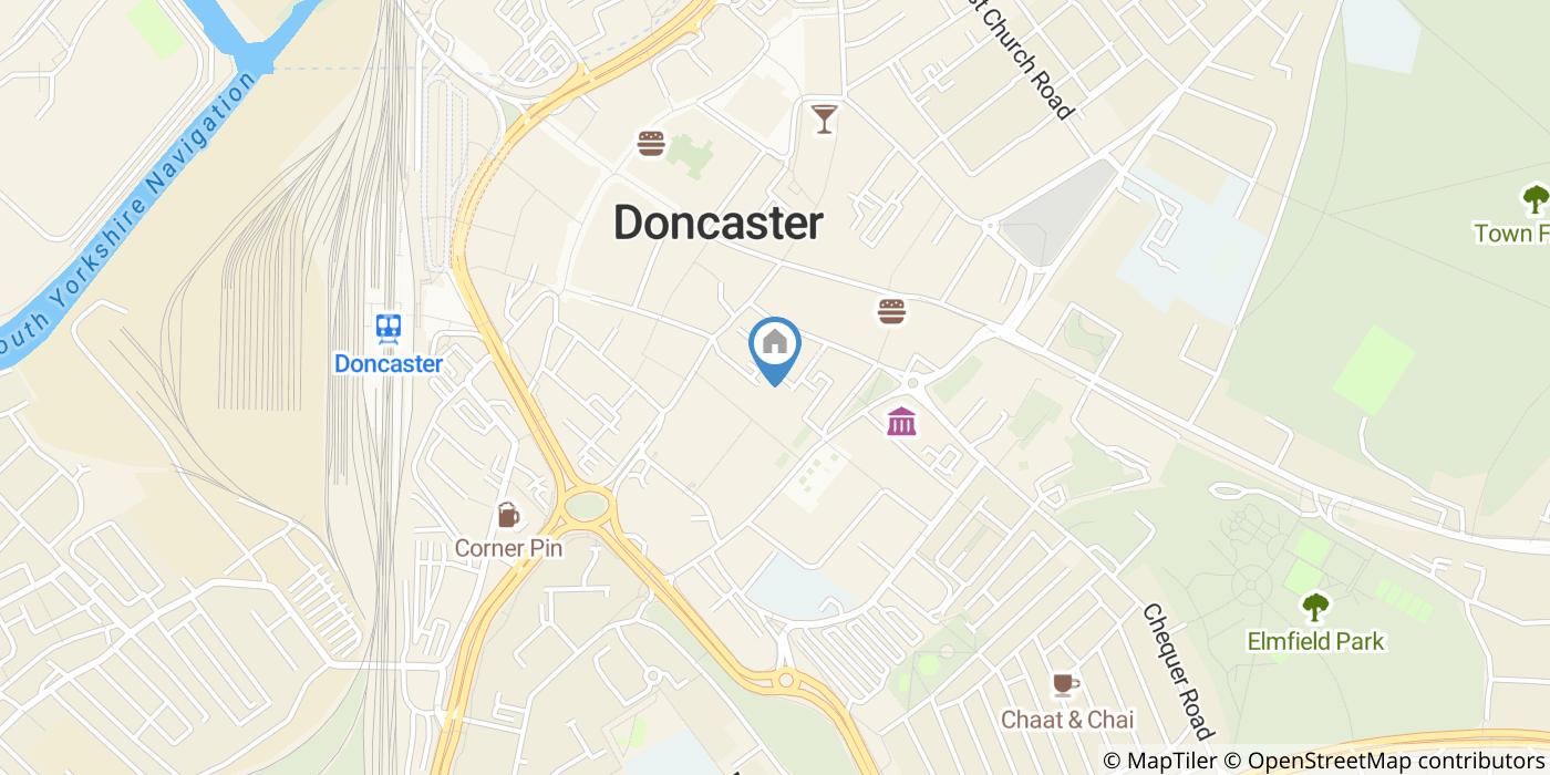 Studio Flat, Princegate House, DN1