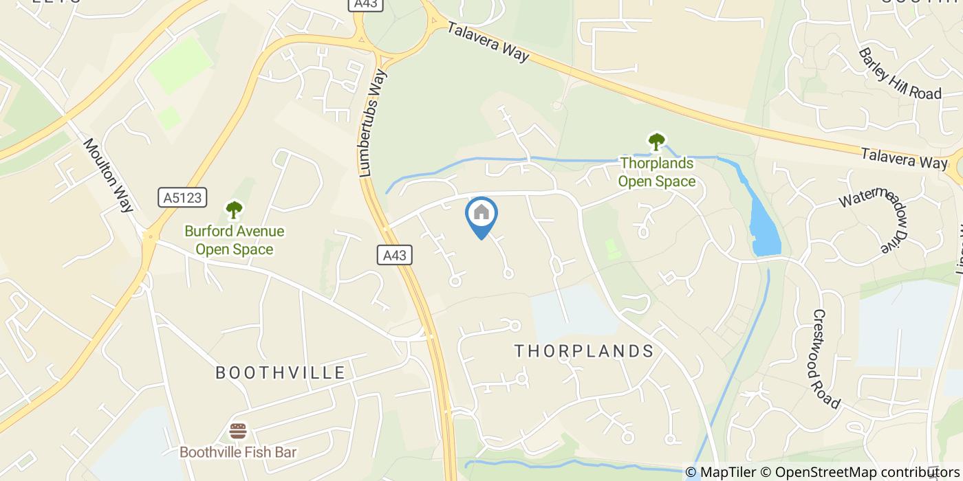 1 Bed Flat, Great Holme Court, NN3