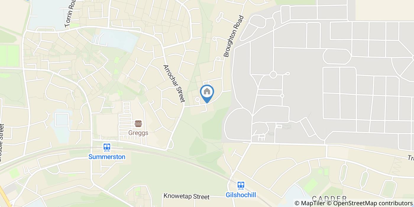 Studio Flat, Broughton Road, G23