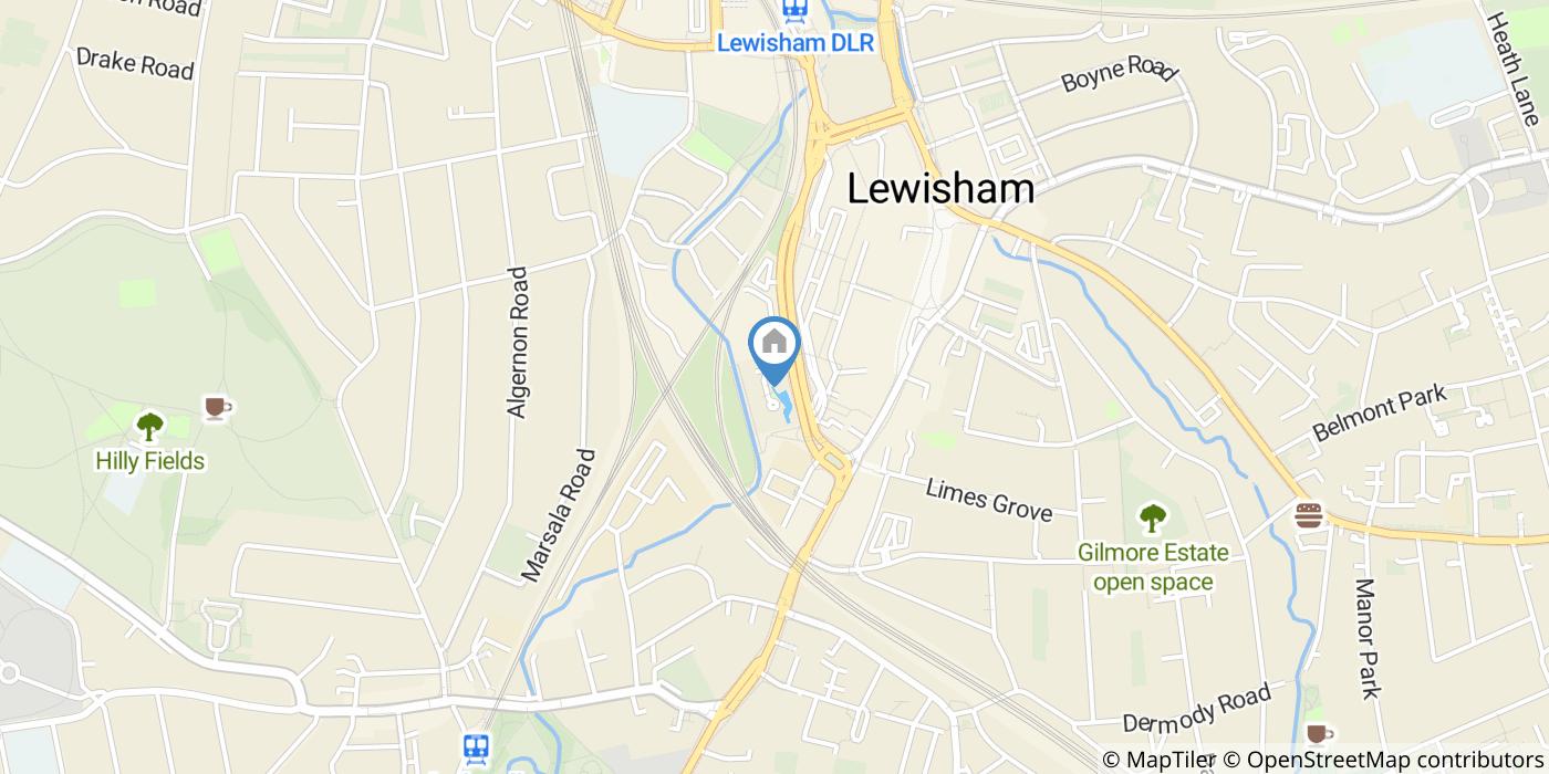 1 Bed Flat, Riverdale House, SE13