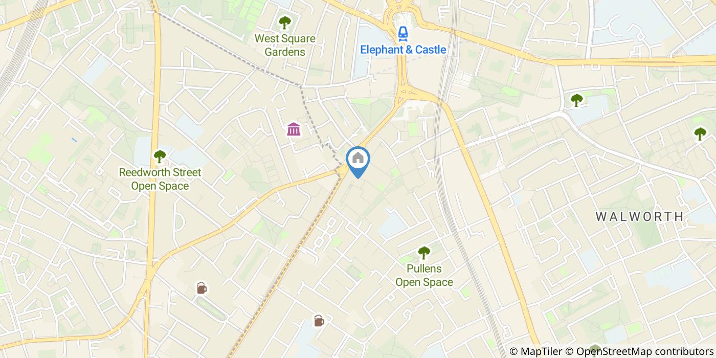 Room in a Shared Flat, Winchester Close, SE17