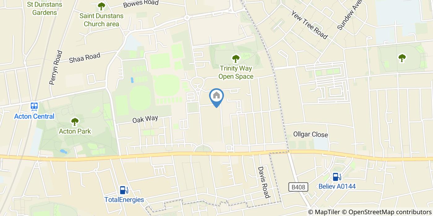 Studio Flat, Bromyard House, W3