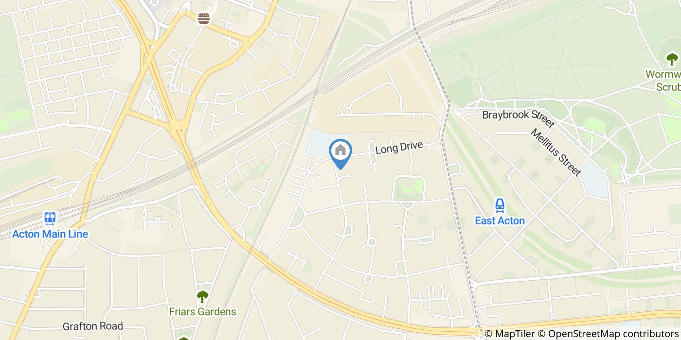 6 Bed Semi-Detached House, Carlisle Avenue, W3