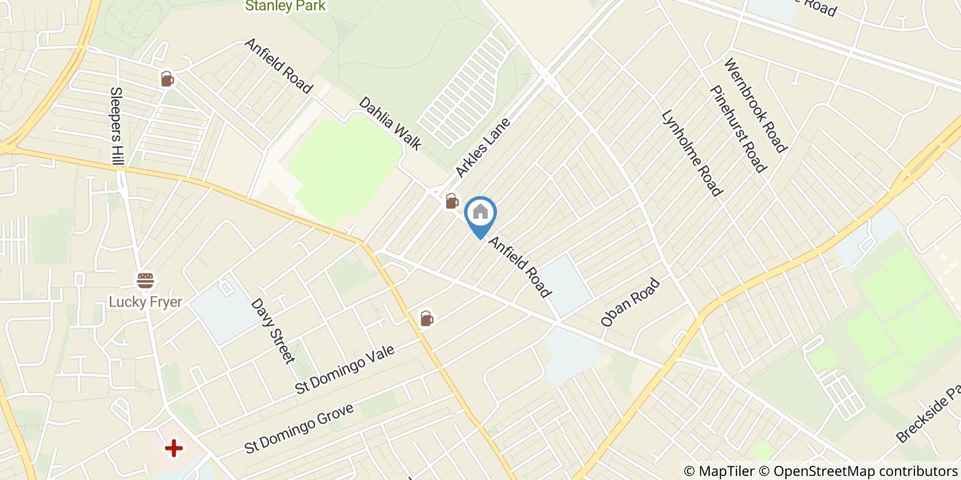 Room in a Shared House, Anfield Road, L4