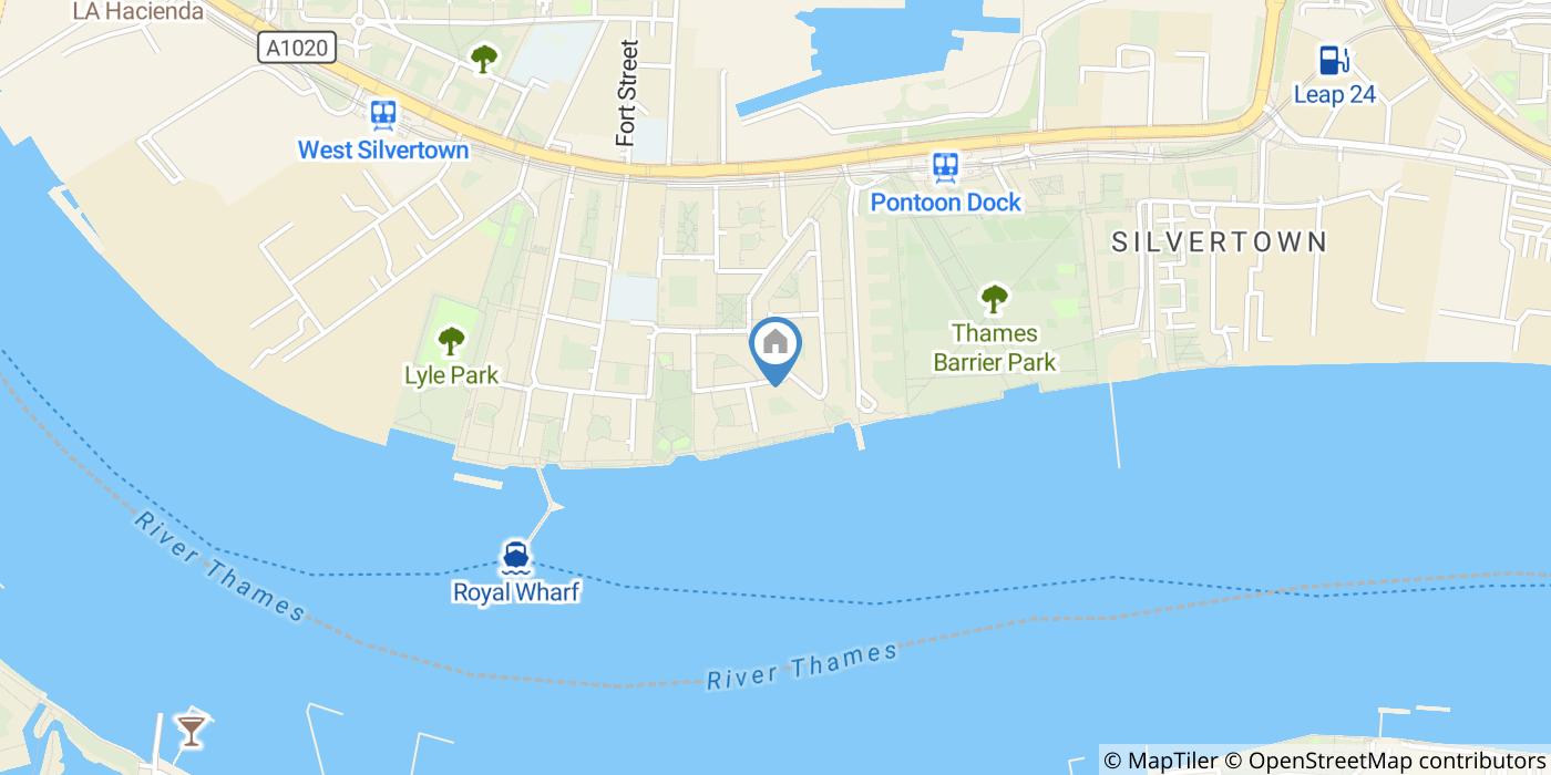 1 Bed Flat, Schooner Road, E16