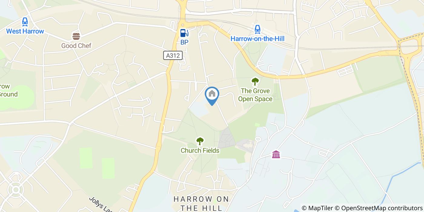 1 Bed Flat, Roxborough Park, HA1