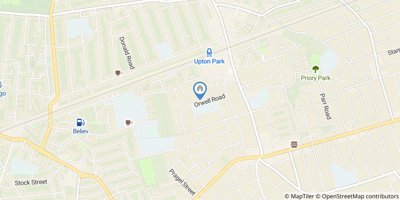 2 Bed Flat, Orwell Road, E13