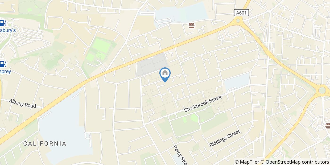 3 Bed Terraced House, Franchise Court, DE22